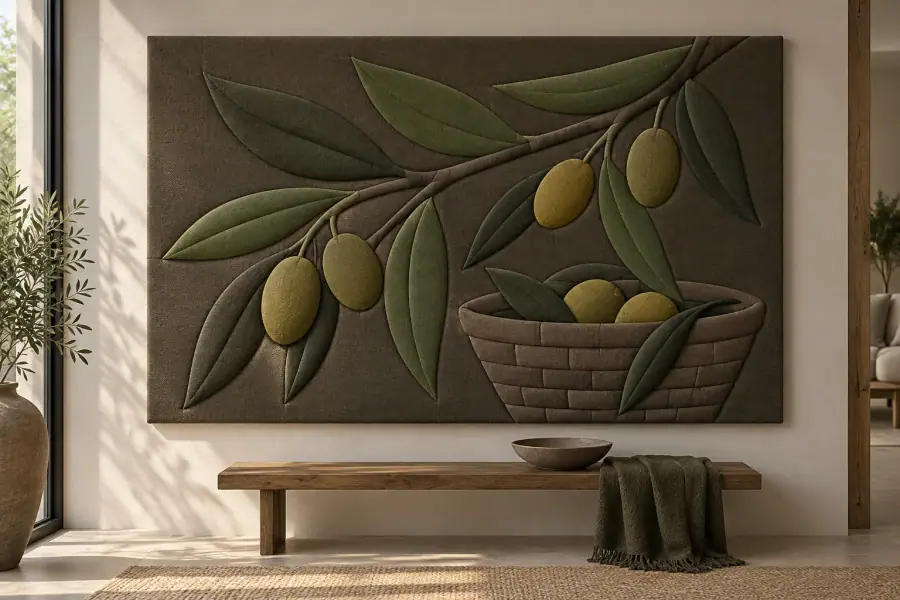 Zeytin Dalı ve Sepet tasarımı, Zeytin Dalı ve Sepet, konsept mekân sunumu
