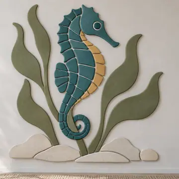 Denizatı ve Yosun duvar tasarımı
