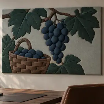 Üzüm Hasadı duvar tasarımı